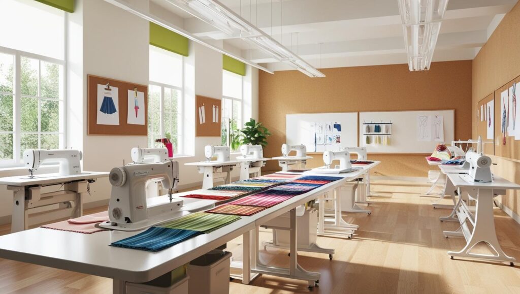 fashion school classroom